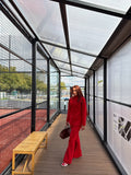 Ensemble Fit Girly Rouge