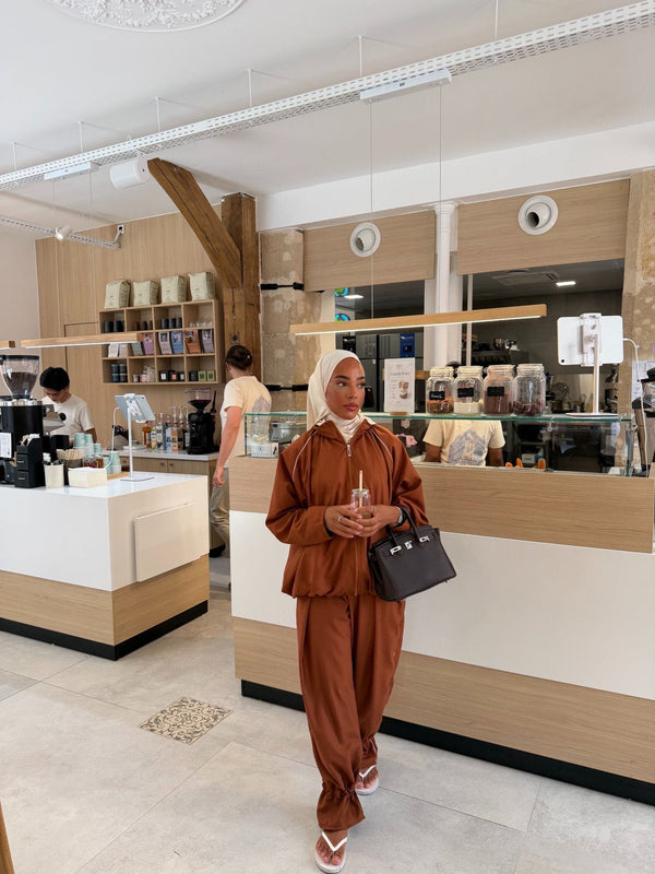 Ensemble jogging Imen - Cuivre
