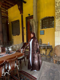 Kimono Alhambra Marron Arabesque