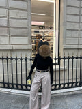 Pantalon Pince Beige