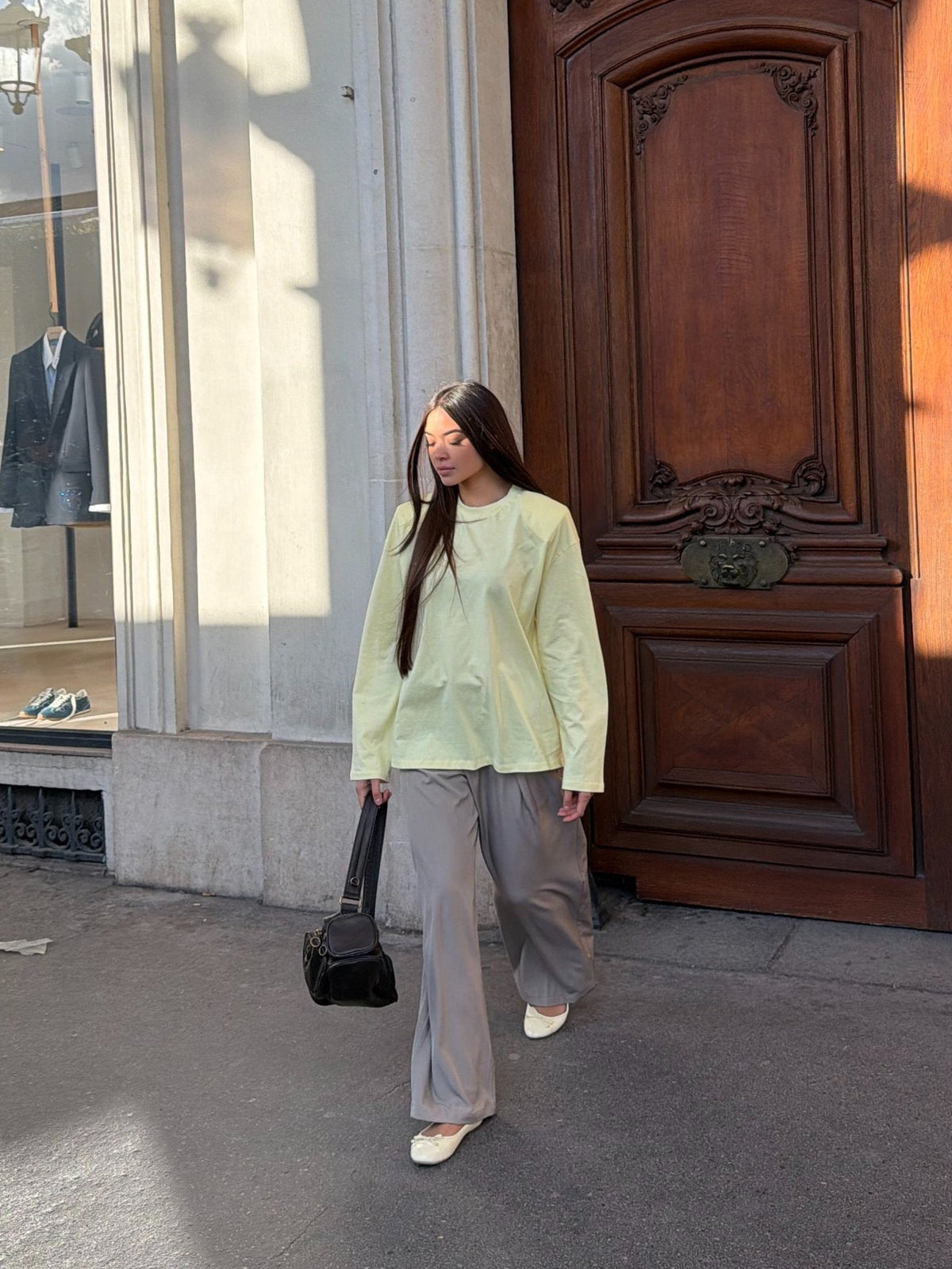 Pantalon à Pince Vinci Taupe